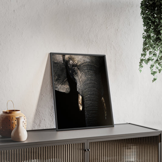 Savanna’s Giant – Botswana, Print with Wooden Frame, Home Decor